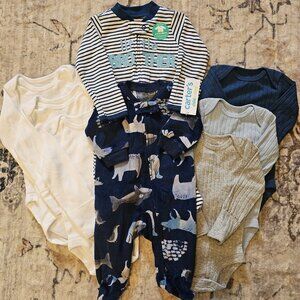 Winter NB baby boy bundle